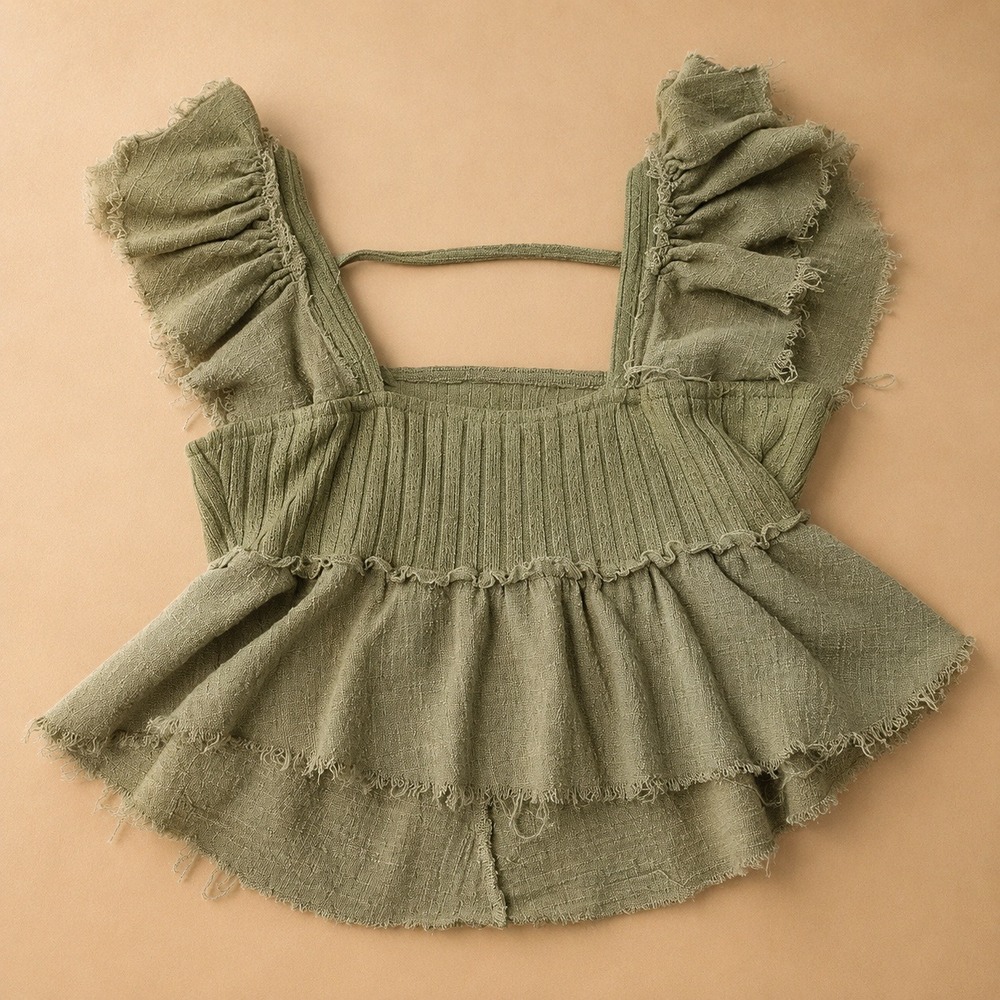 Willow Root Boho Crop Top